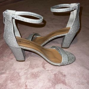 Top Moda 2 inch heels, sparkly, great condition, worn once.